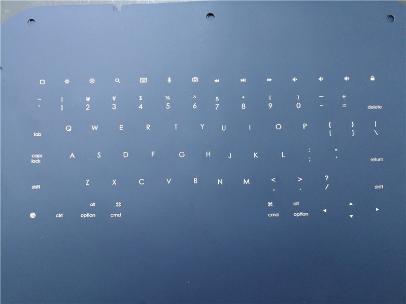Láseres DPSS de conmutación Q compactos utilizados para despegar la pintura de la superficie del teclado